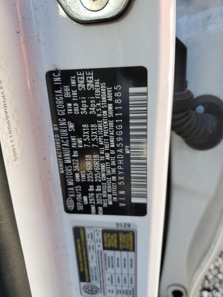 2016 KIA SORENTO
