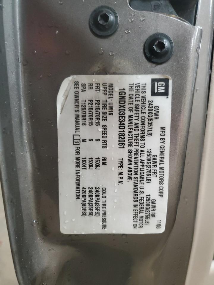 2004 CHEVROLET Venture