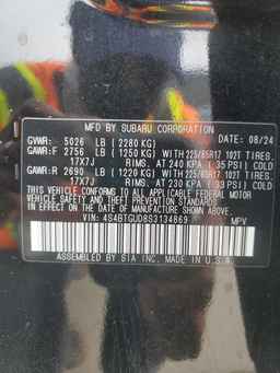 2025 SUBARU Outback