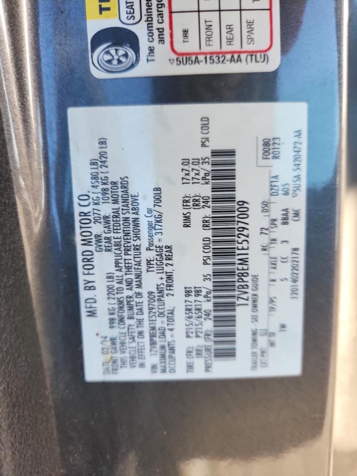 2014 FORD MUSTANG