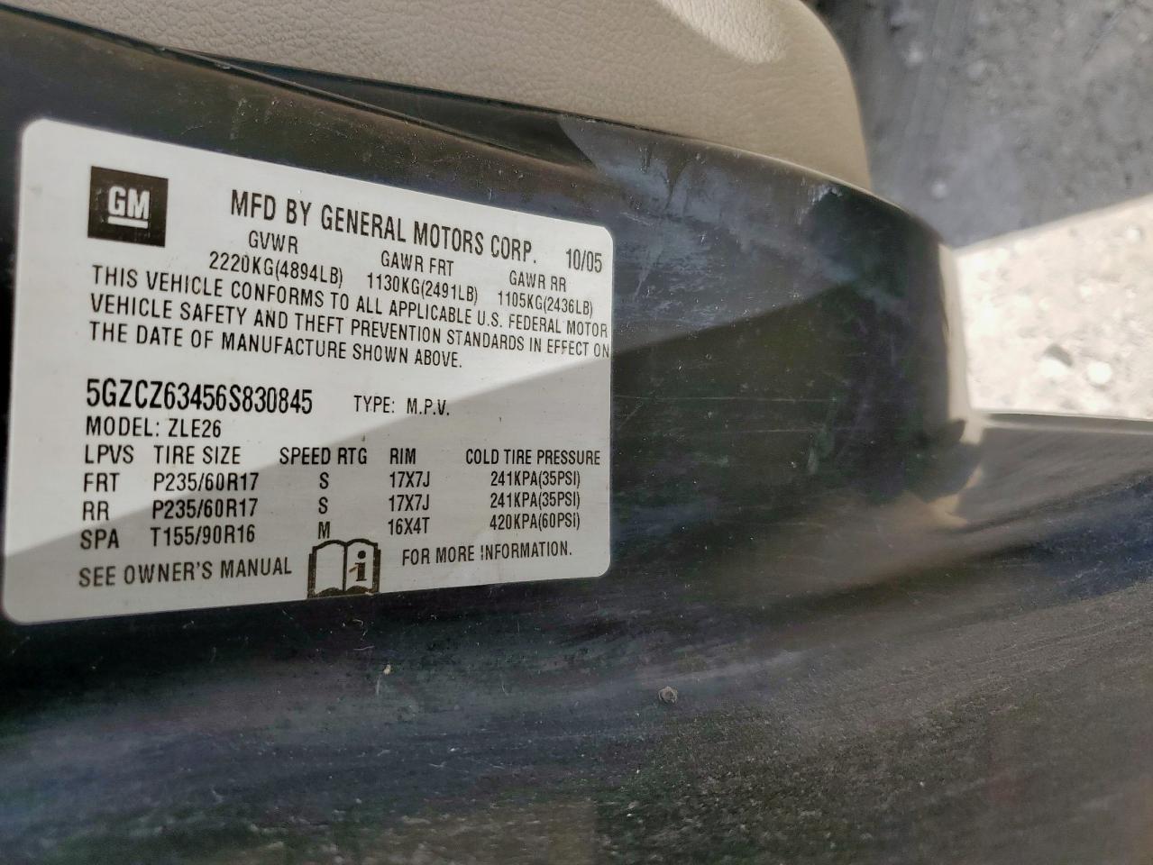 2006 SATURN Vue