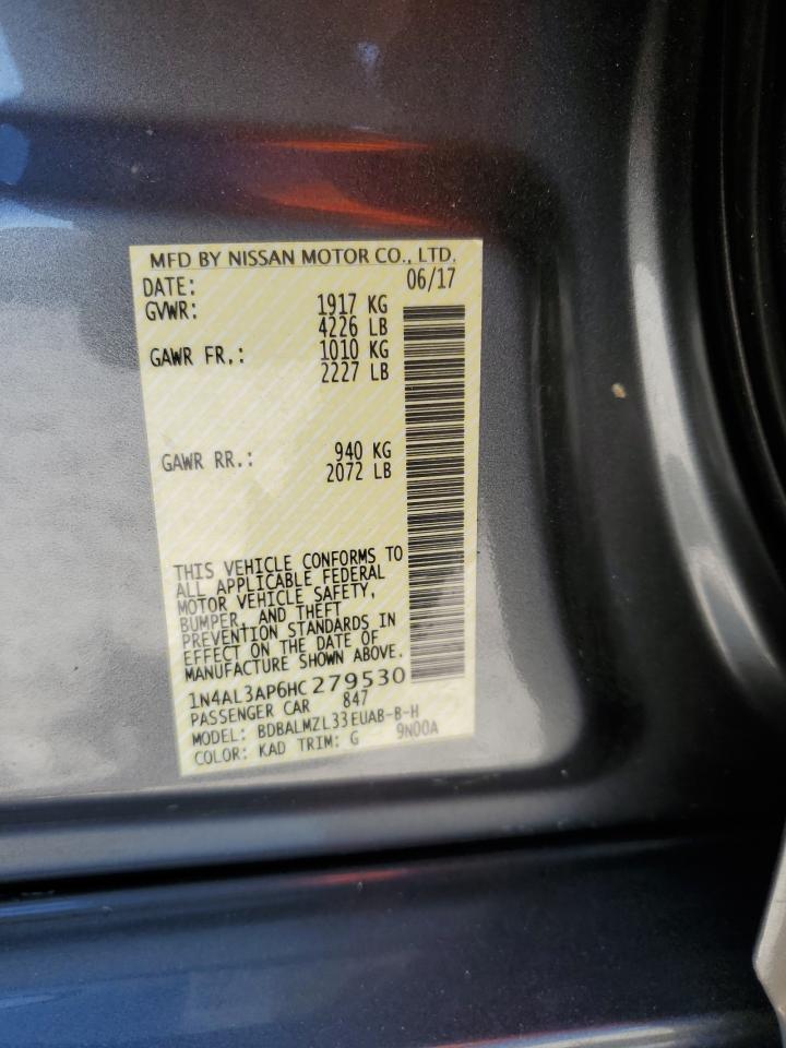 2017 NISSAN ALTIMA