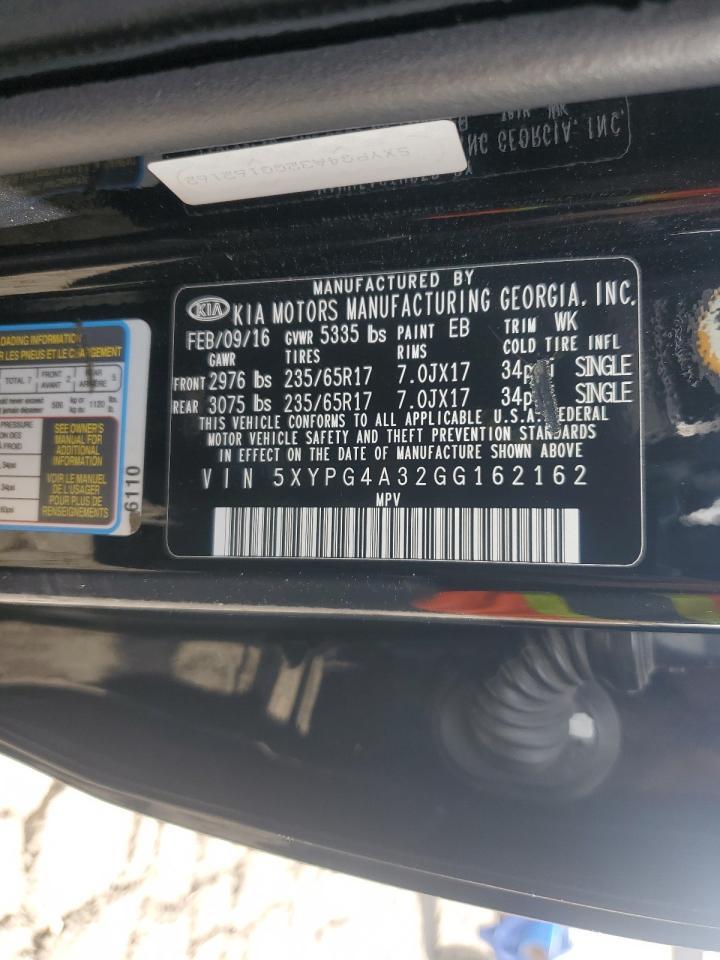 2016 KIA SORENTO