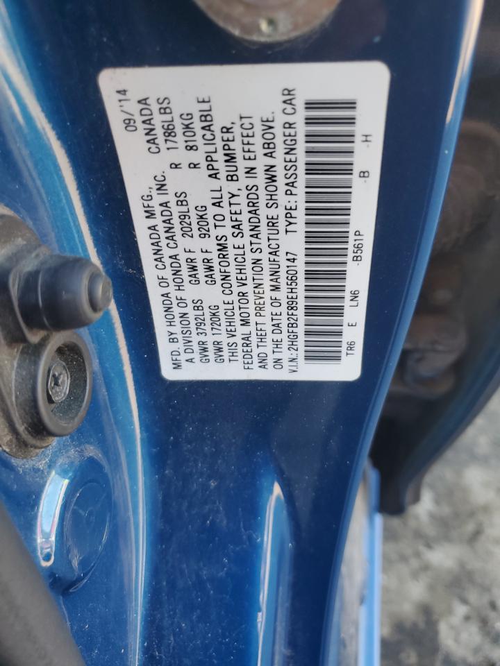 2014 HONDA CIVIC