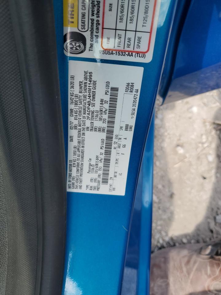 2017 FORD Fiesta