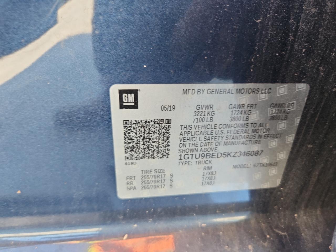 2019 GMC Sierra