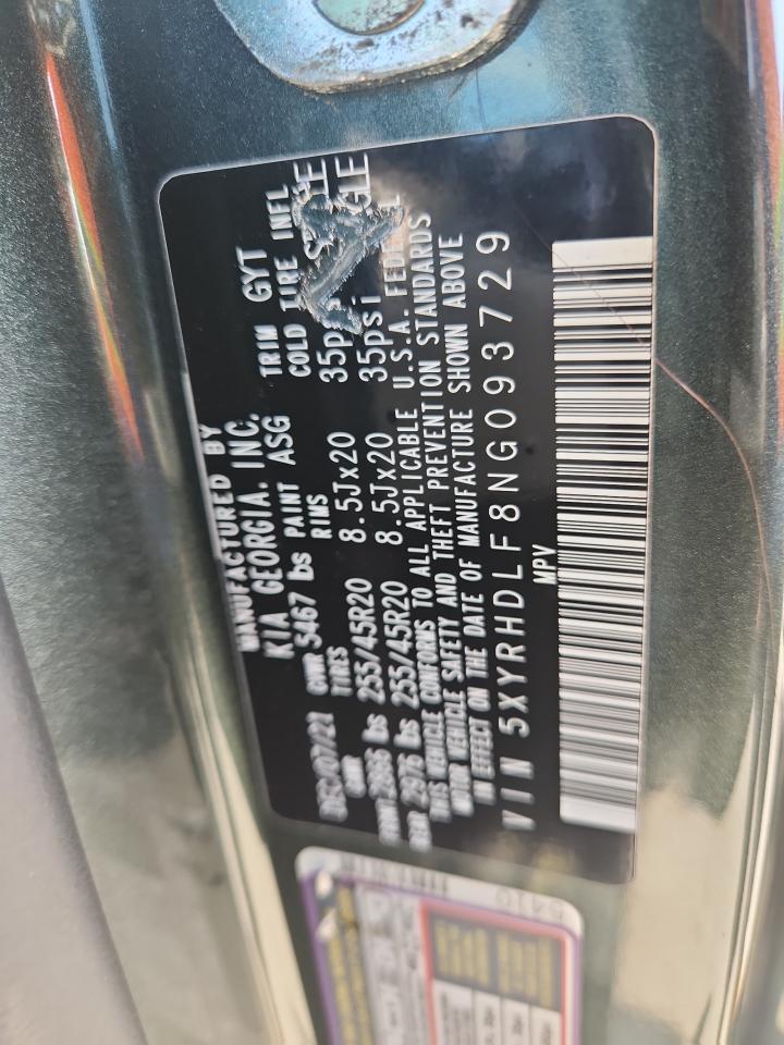 2022 KIA SORENTO