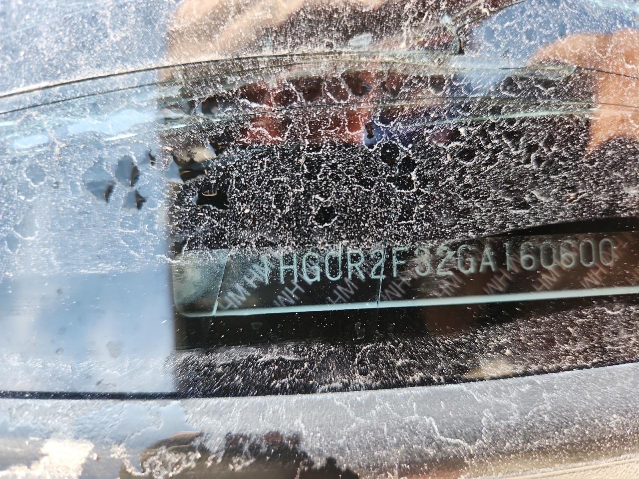 2016 HONDA ACCORD