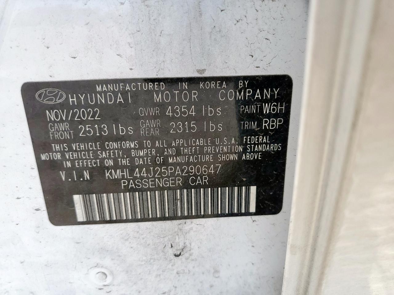 2023 HYUNDAI SONATA