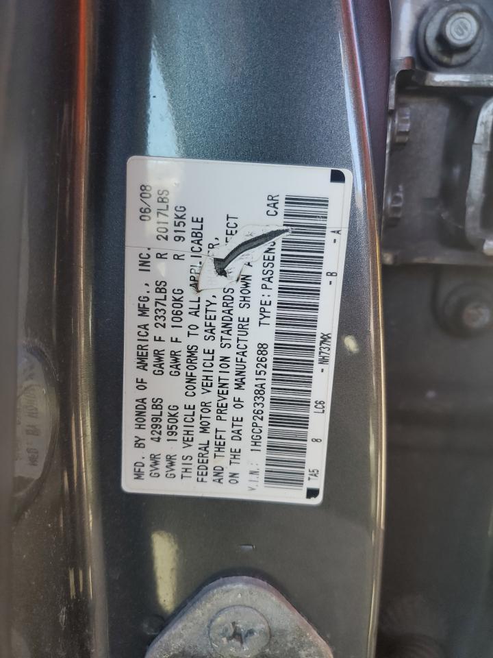 2008 HONDA ACCORD
