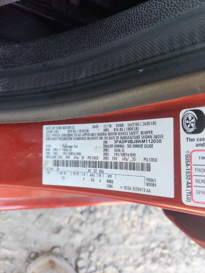 2019 FORD Fiesta