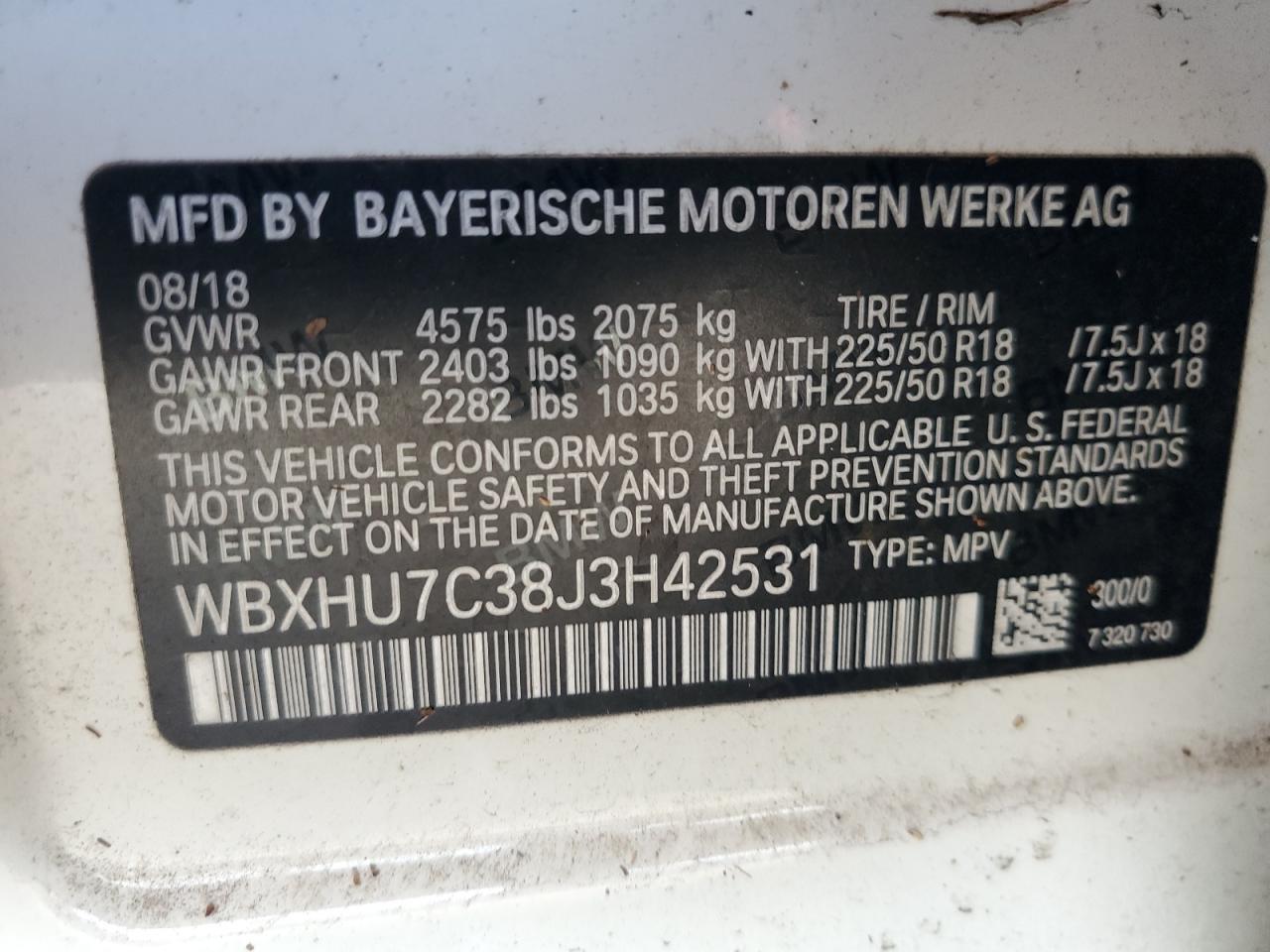 2018 BMW X1