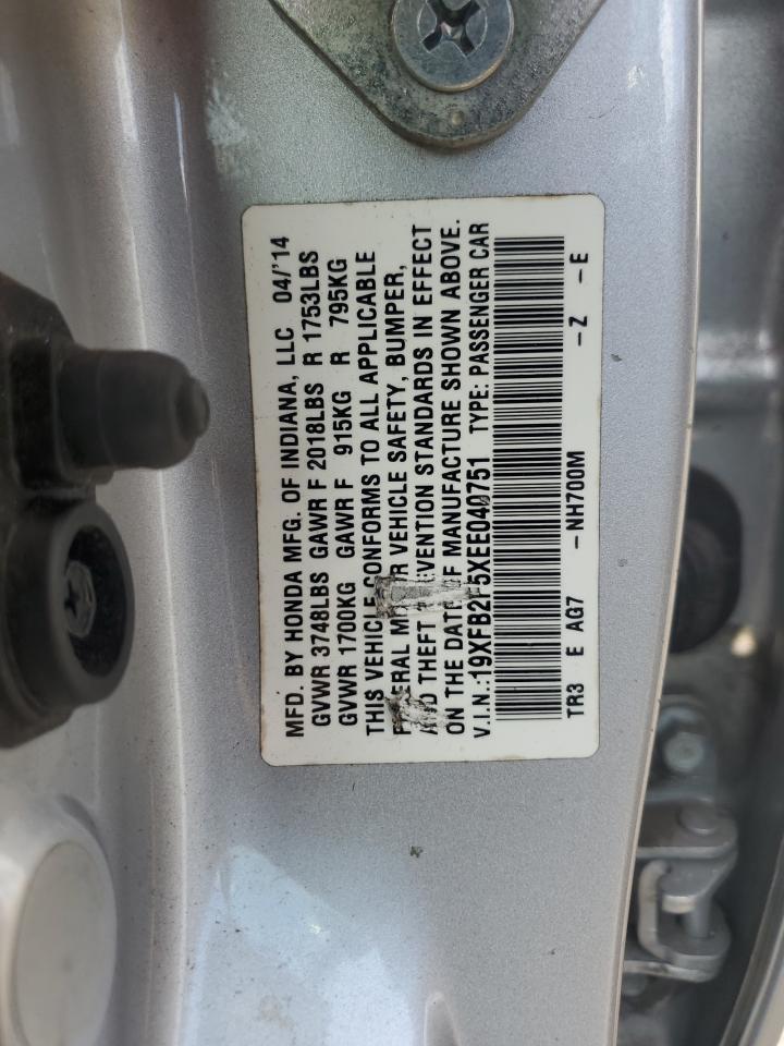 2014 HONDA CIVIC