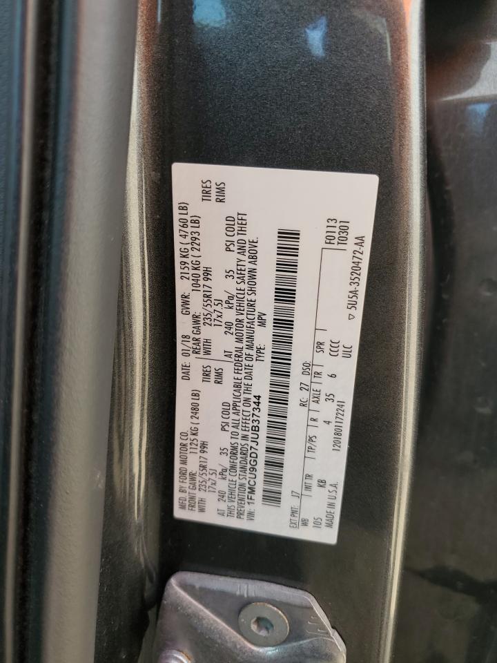 2018 FORD ESCAPE