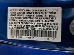 2015 HONDA CIVIC