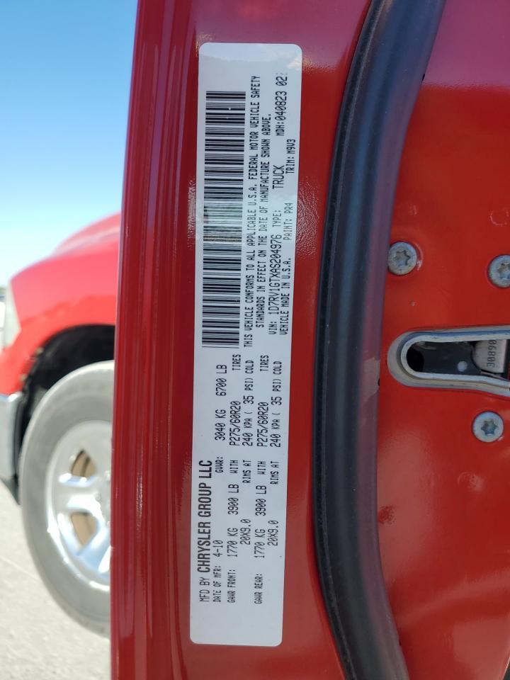 2010 DODGE RAM 1500