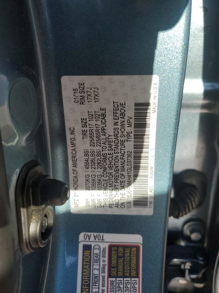 2016 HONDA CR-V