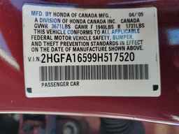 2009 HONDA CIVIC