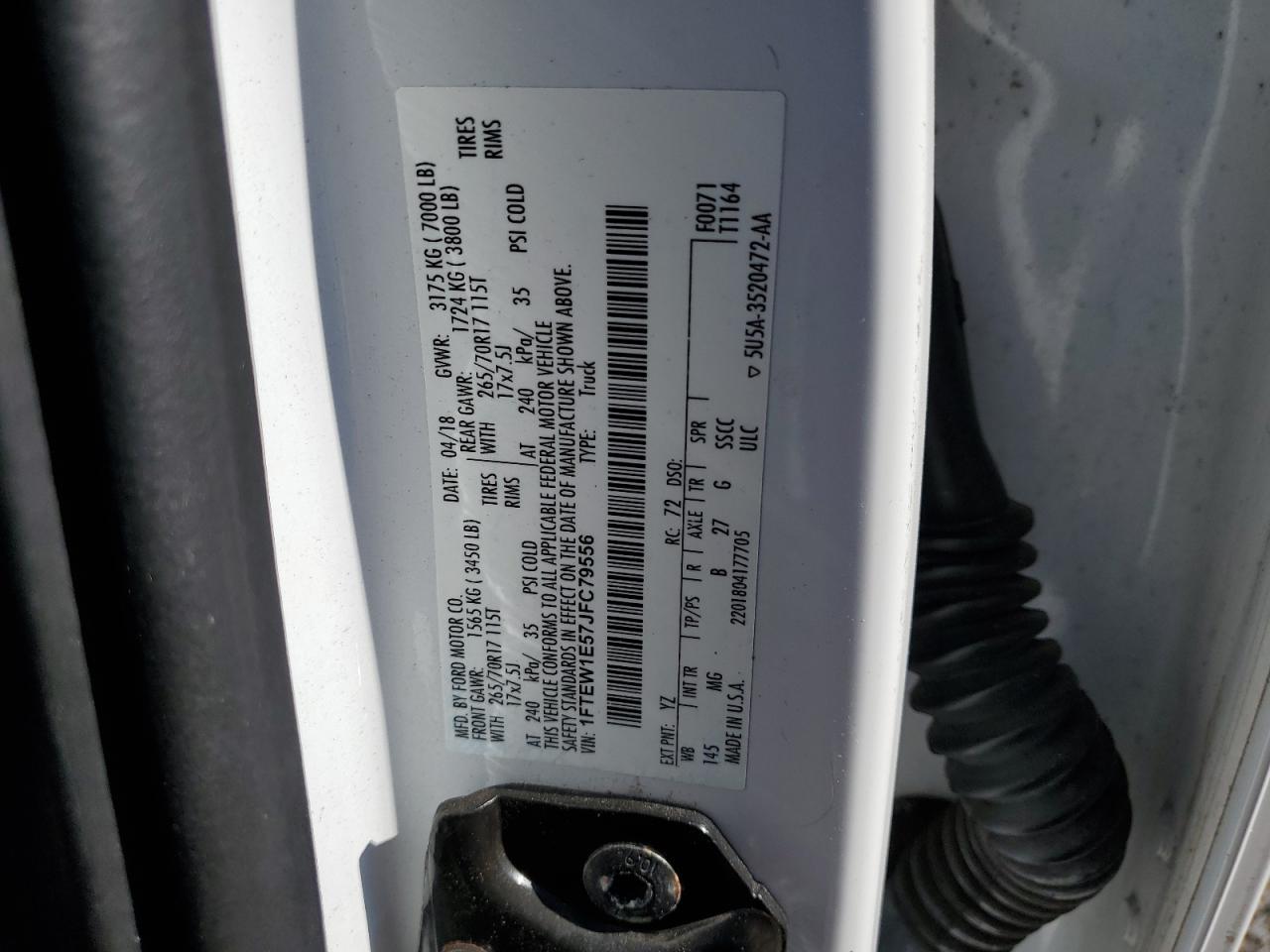 2018 FORD F-150