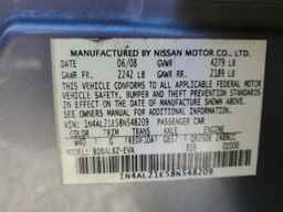 2008 NISSAN ALTIMA