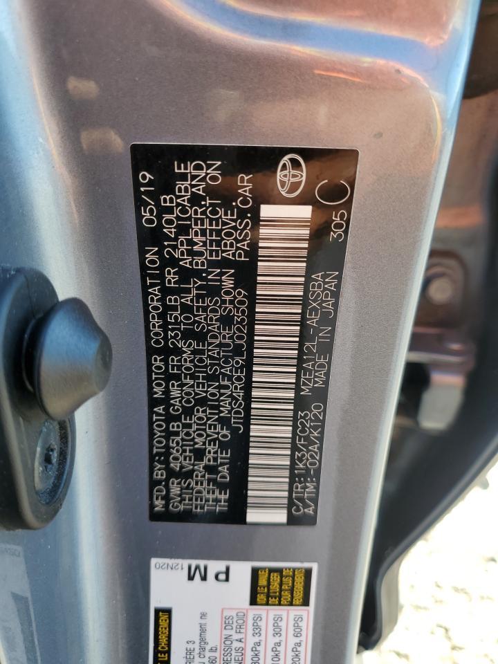 2020 TOYOTA COROLLA