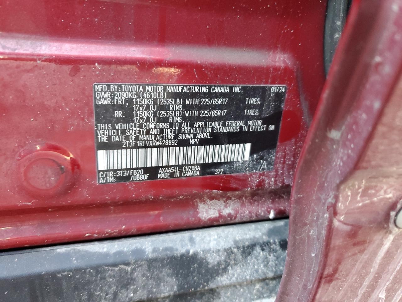 2024 TOYOTA RAV4