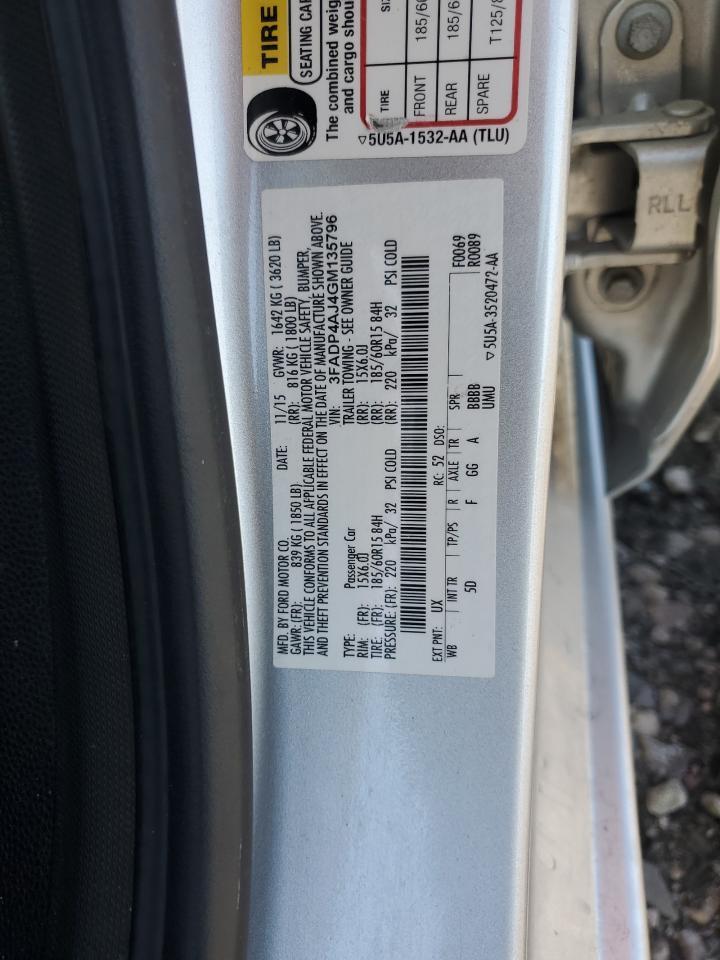 2016 FORD Fiesta
