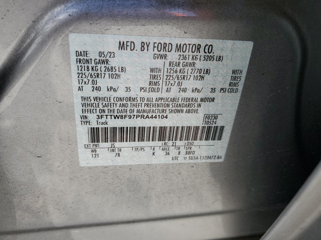2023 FORD Maverick