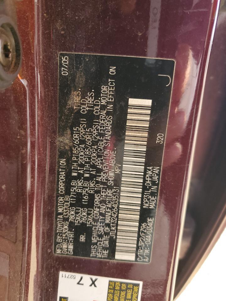 2006 TOYOTA SCION