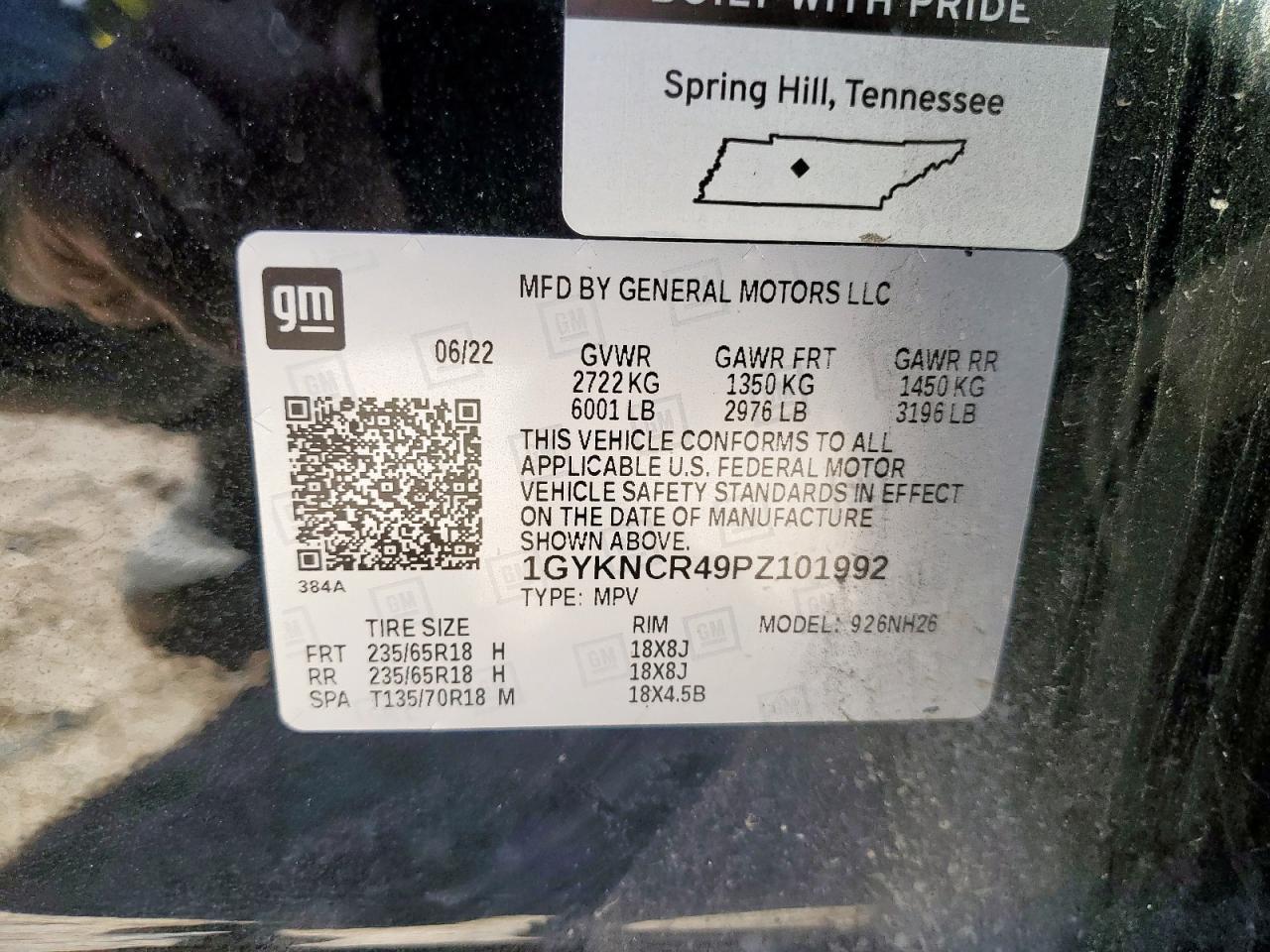 2023 CADILLAC XT5