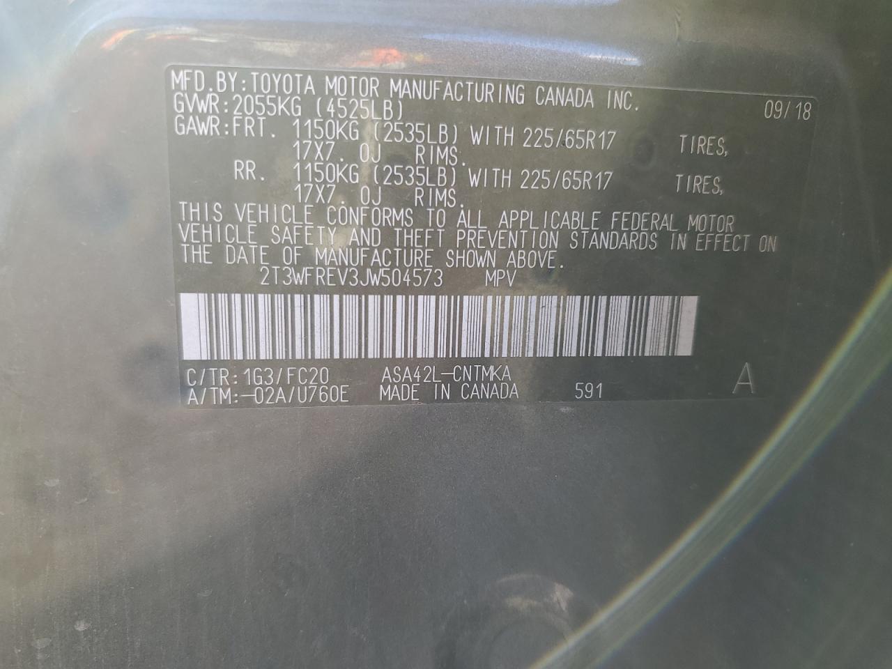 2018 TOYOTA RAV4