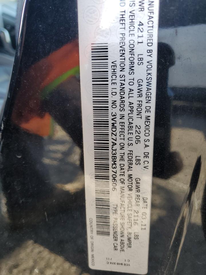 2011 VOLKSWAGEN JETTA