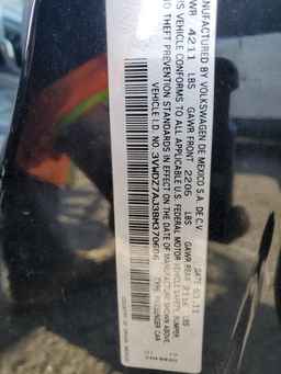 2011 VOLKSWAGEN JETTA