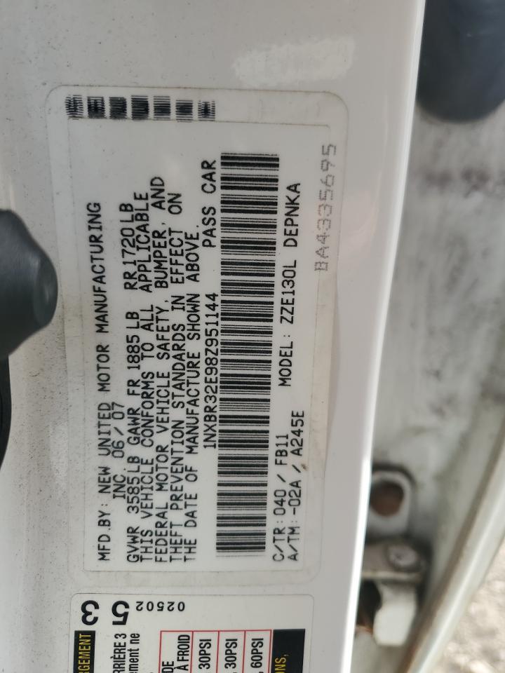 2008 TOYOTA COROLLA