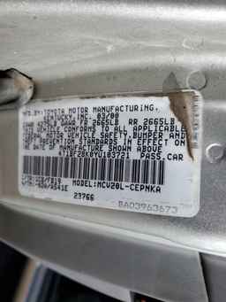 2000 TOYOTA CAMRY