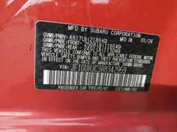 2024 SUBARU IMPREZA