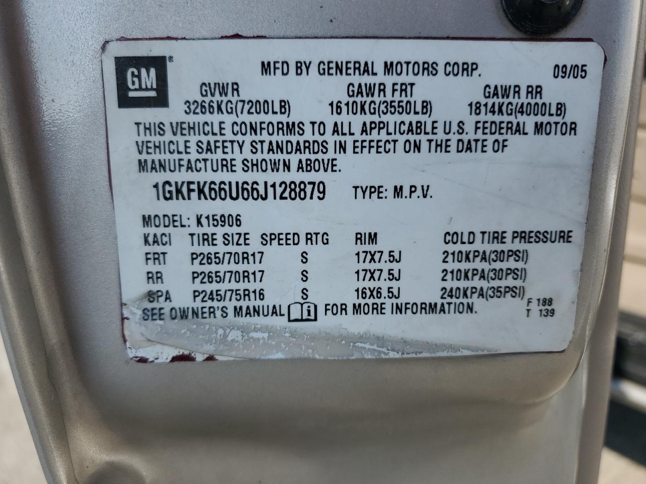 2005 GMC Yukon