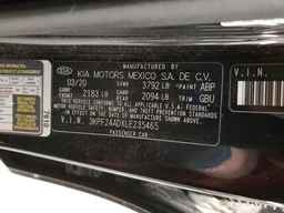 2020 KIA FORTE