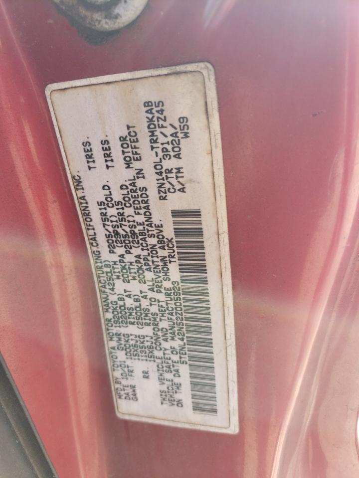 2002 TOYOTA TACOMA