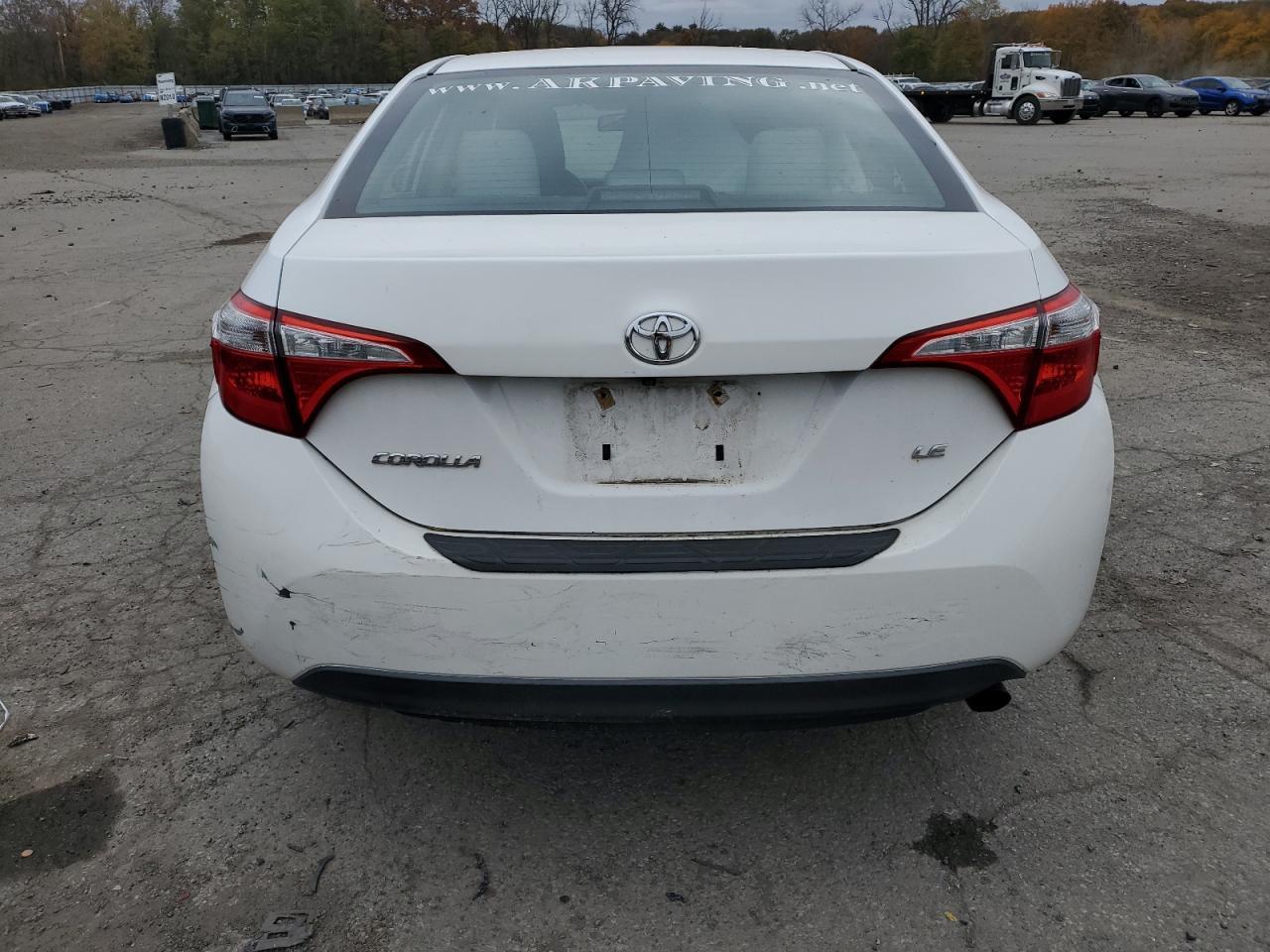 2016 TOYOTA COROLLA