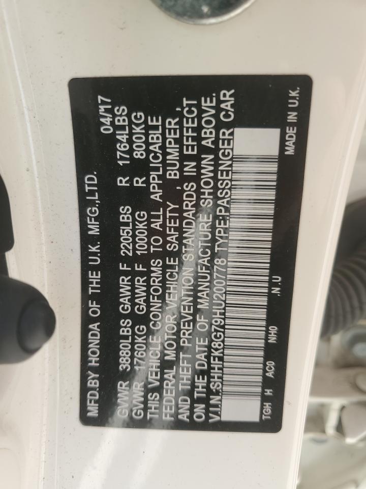 2017 HONDA CIVIC
