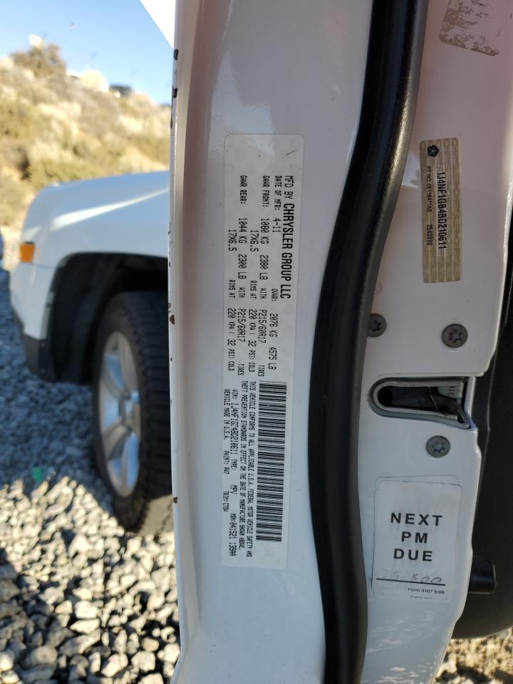 2011 JEEP PATRIOT