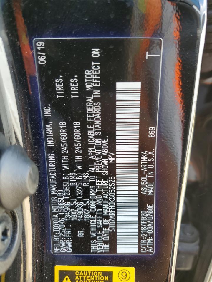 2019 TOYOTA HIGHLANDER