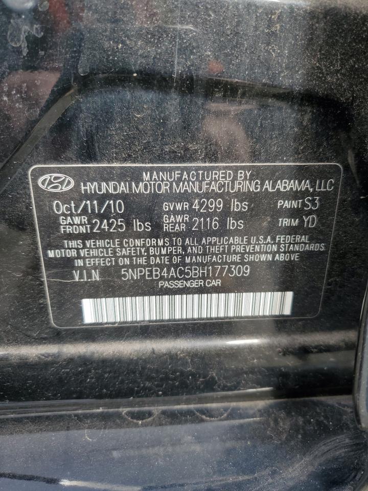 2011 HYUNDAI SONATA