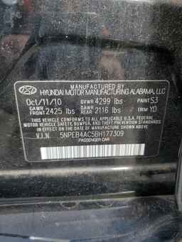 2011 HYUNDAI SONATA