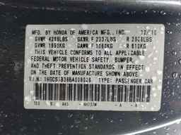 2011 HONDA ACCORD