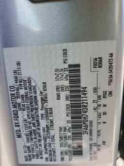 2013 FORD FUSION
