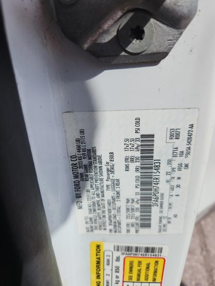 2014 FORD FUSION