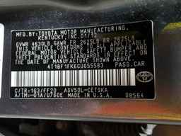2012 TOYOTA CAMRY