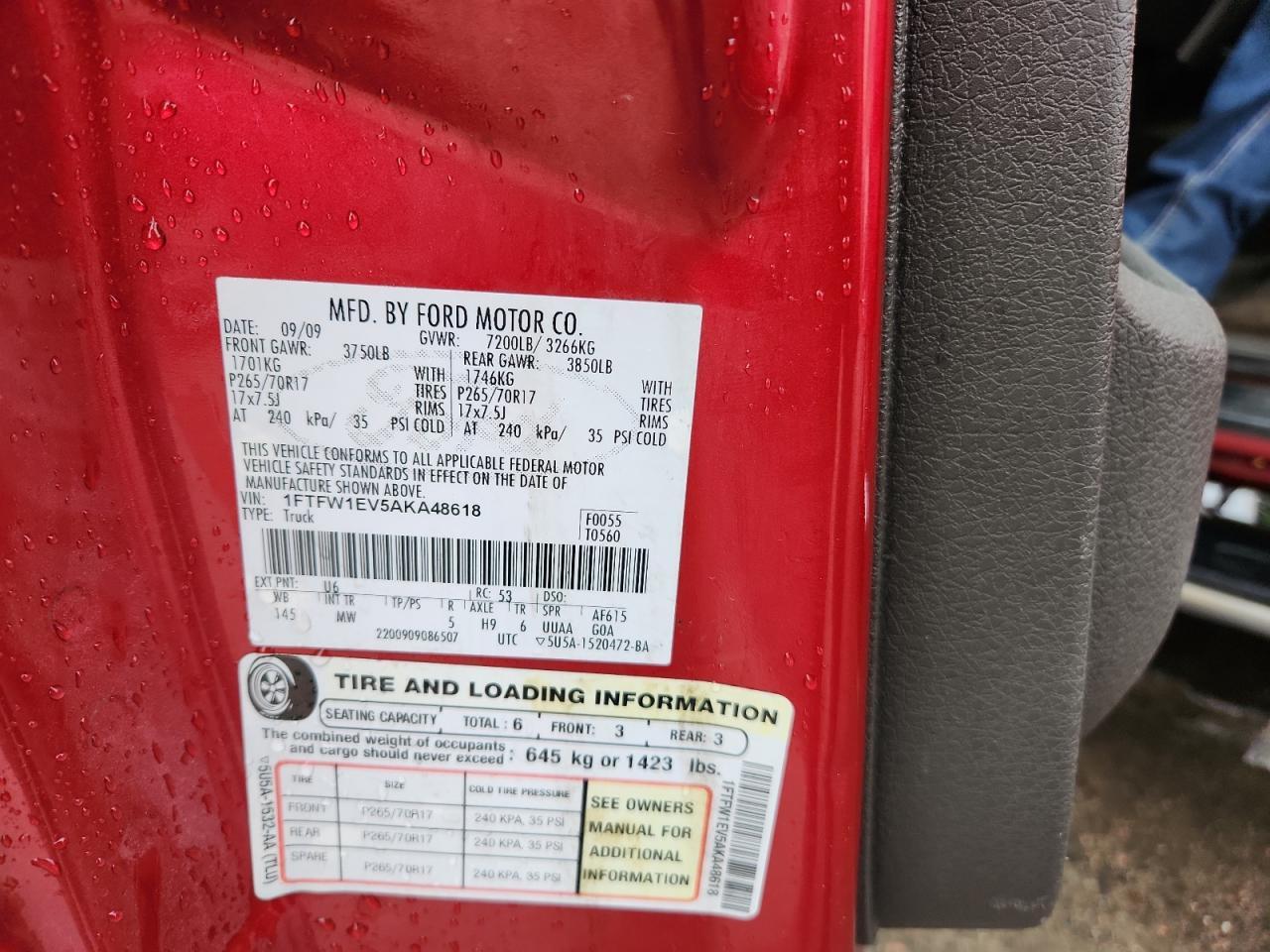2010 FORD F-150
